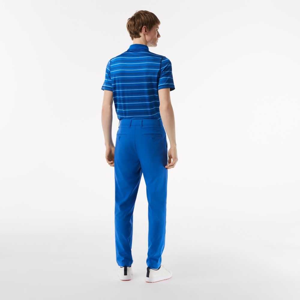 Lacoste SPORT Stretch Golf Chinos Blue | YER-327019