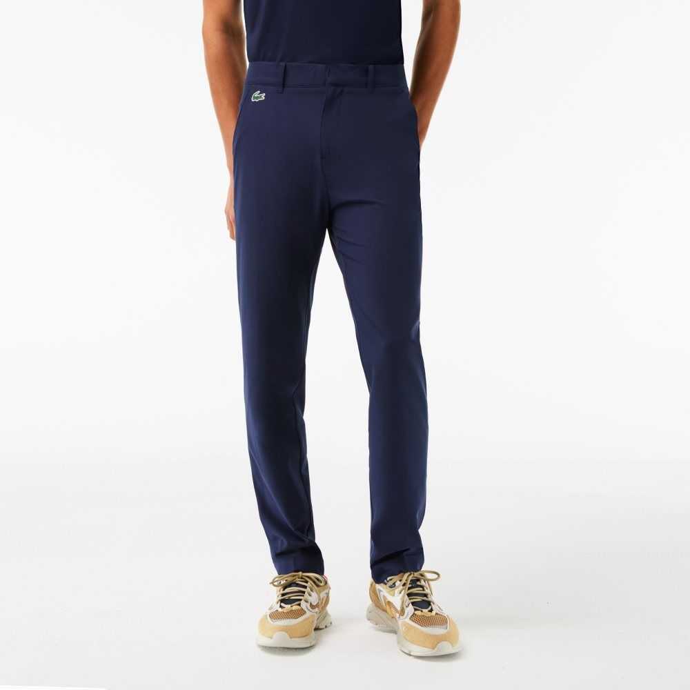 Lacoste SPORT Stretch Golf Chinos Navy Blue | LOK-836917