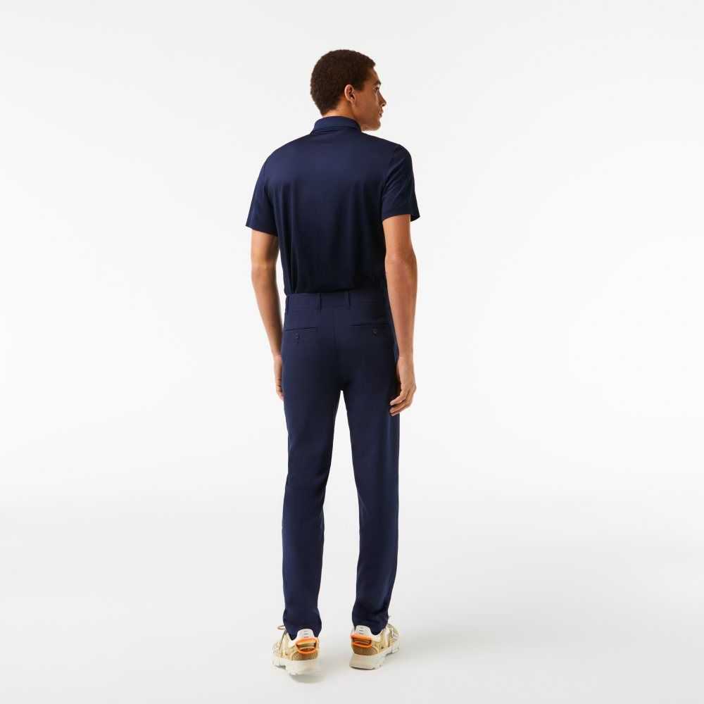 Lacoste SPORT Stretch Golf Chinos Navy Blue | LOK-836917