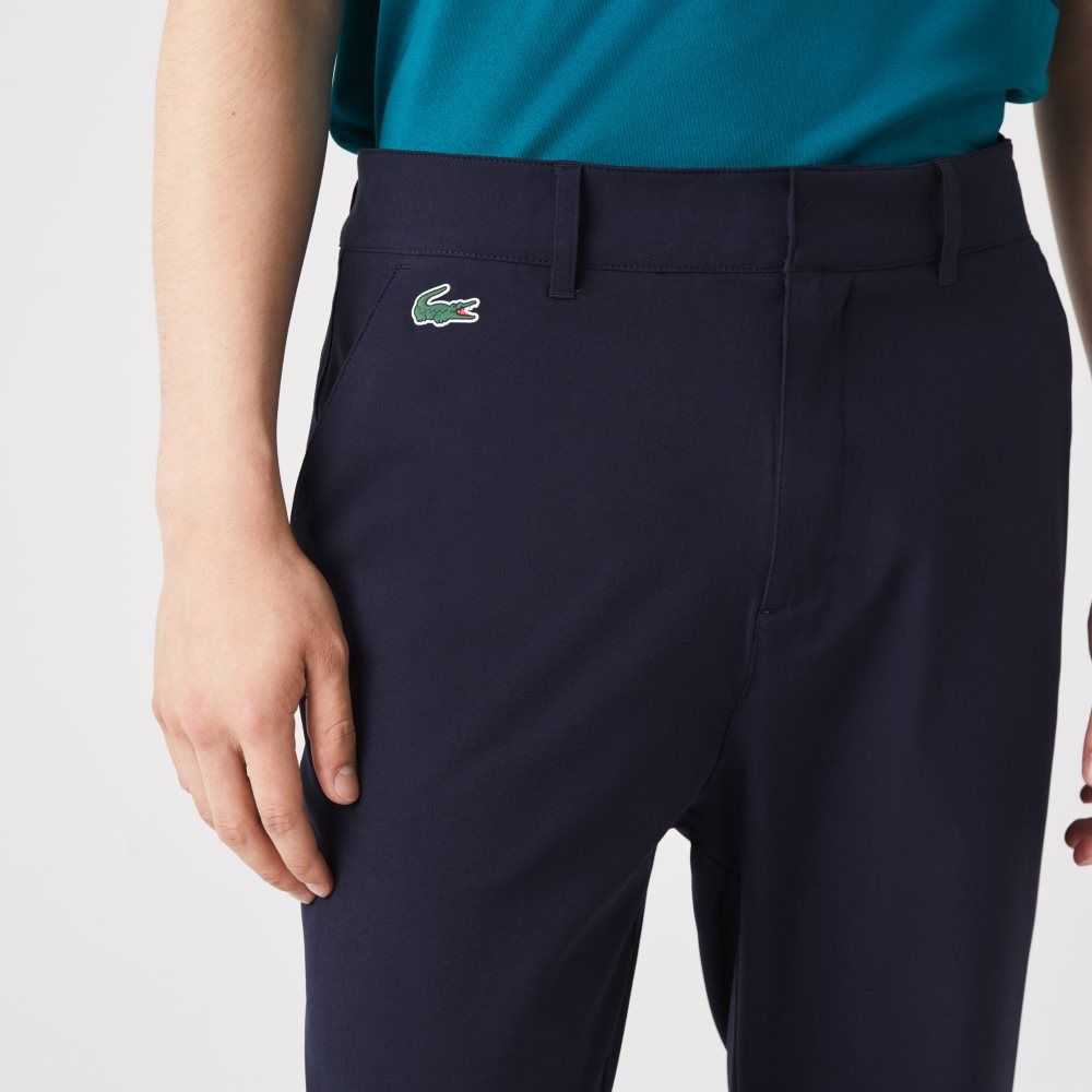 Lacoste SPORT Stretch Golf Chinos Navy Blue | LOK-836917