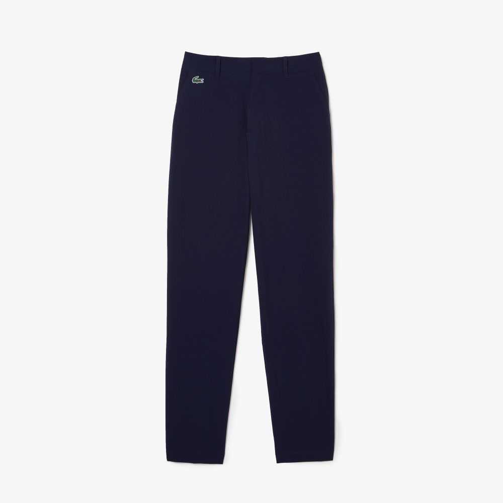 Lacoste SPORT Stretch Golf Chinos Navy Blue | LOK-836917