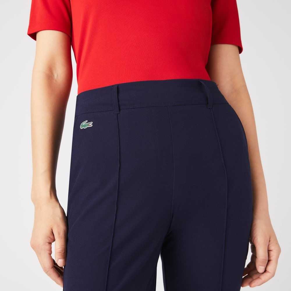 Lacoste SPORT Stretch Golf Pants Navy Blue | GMO-870934