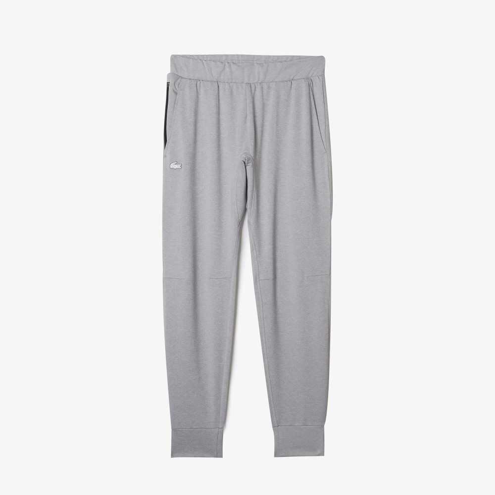 Lacoste SPORT Tapered Trackpants Grey Chine / Light Grey | EUQ-690281