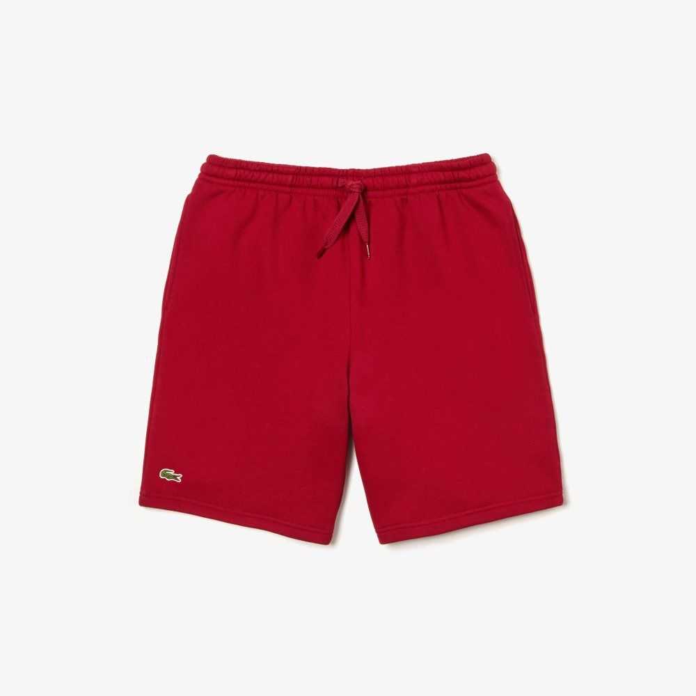 Lacoste SPORT Tennis Fleece Shorts Bordeaux | YVQ-217835