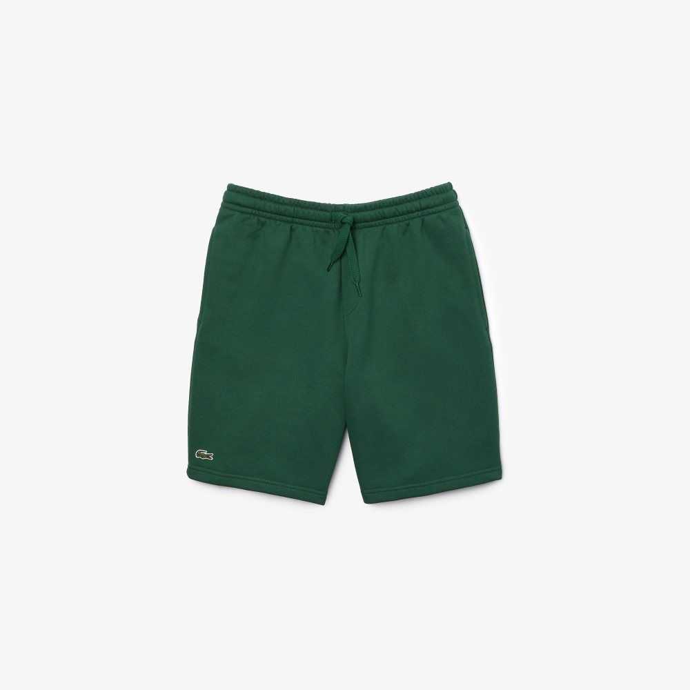 Lacoste SPORT Tennis Fleece Shorts Green | IWK-792603