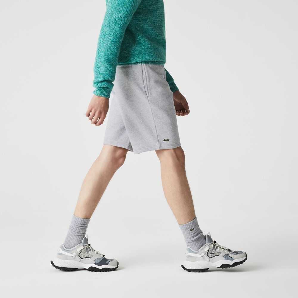 Lacoste SPORT Tennis Fleece Shorts Grey Chine | ISO-237689