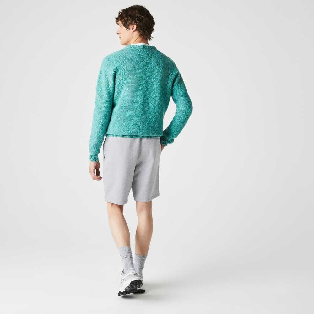 Lacoste SPORT Tennis Fleece Shorts Grey Chine | ISO-237689