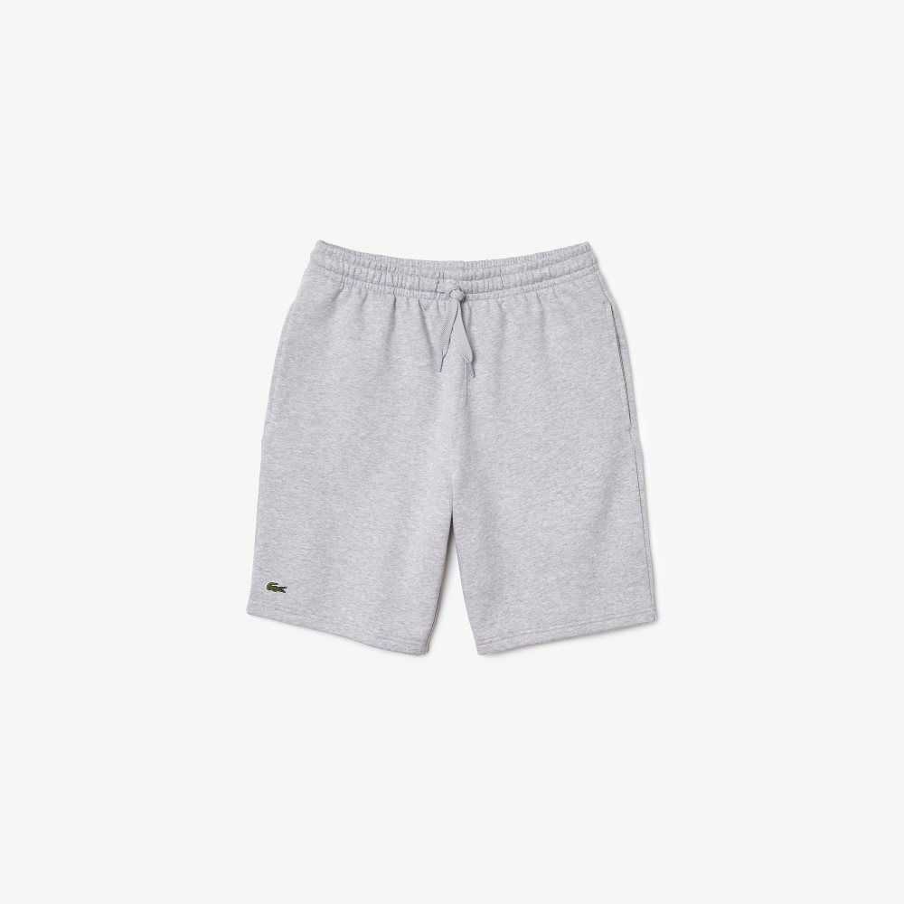 Lacoste SPORT Tennis Fleece Shorts Grey Chine | ISO-237689