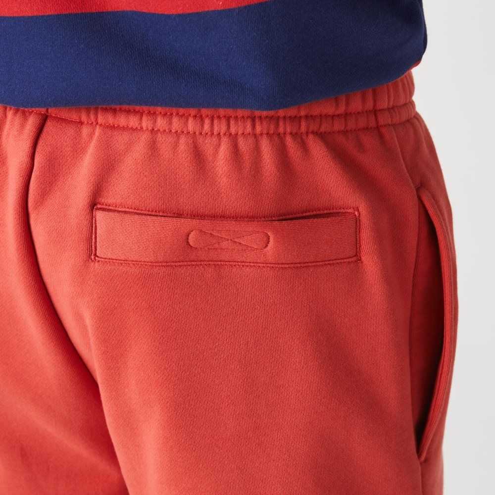 Lacoste SPORT Tennis Fleece Shorts Red | AVE-679154