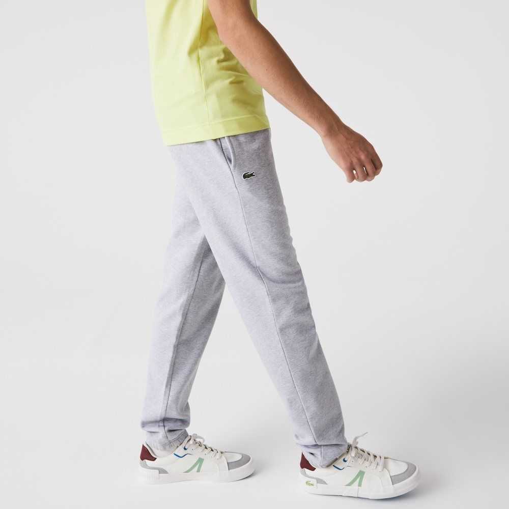 Lacoste SPORT Tennis Fleece Trackpants Grey Chine | AJC-681405