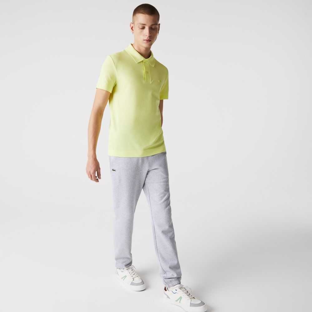 Lacoste SPORT Tennis Fleece Trackpants Grey Chine | AJC-681405