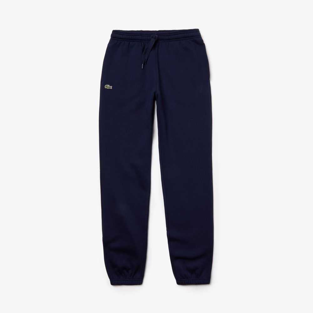 Lacoste SPORT Tennis Fleece Trackpants Navy Blue | CYK-286541