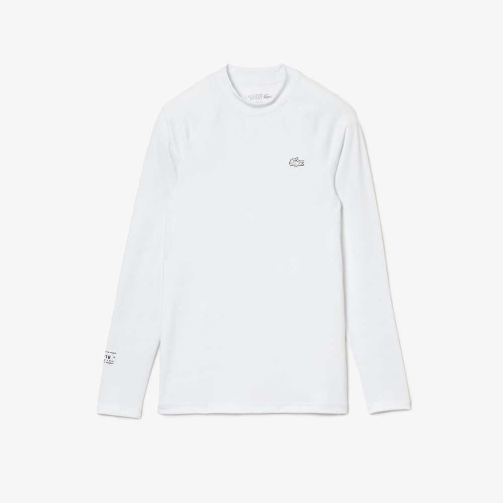 Lacoste SPORT Thermal T-Shirt White | QSH-076182