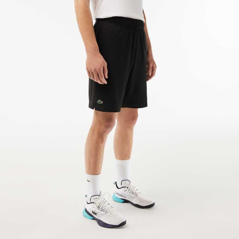 Lacoste SPORT Ultra-Light Shorts Black / White | SXI-268045