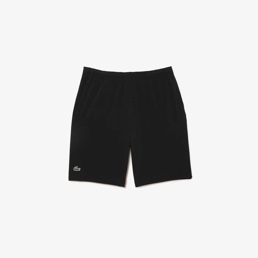 Lacoste SPORT Ultra-Light Shorts Black / White | SXI-268045