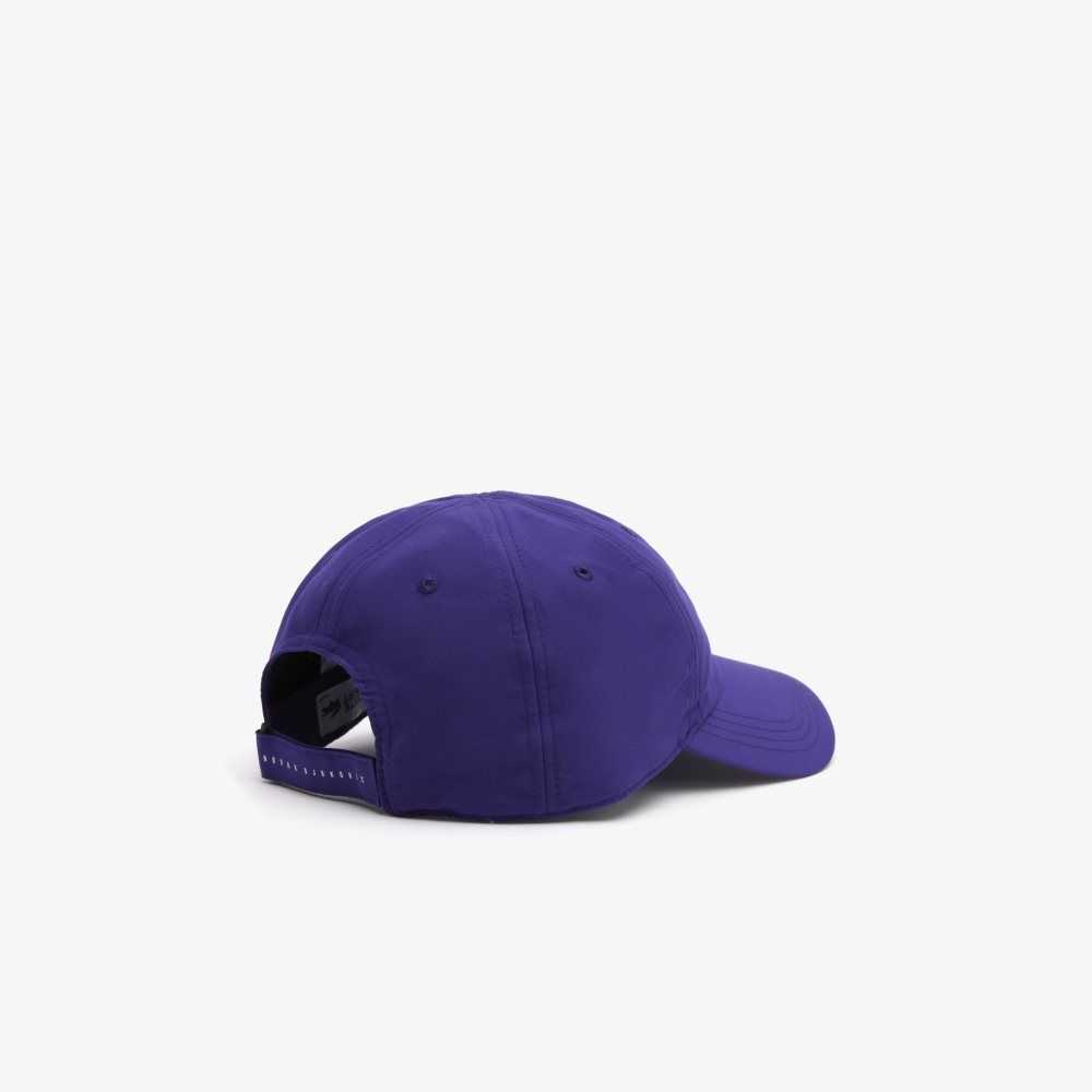 Lacoste SPORT x Novak Djokovic Microfiber Cap Purple | DYV-241936