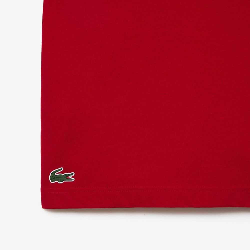 Lacoste SPORT x Novak Djokovic Printed T-Shirt Red | KWZ-810976