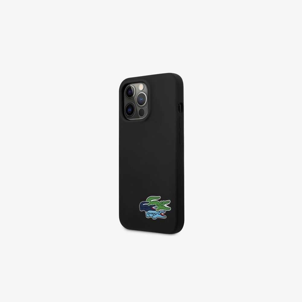 Lacoste Silicone iPhone 14 Pro Case Black | PBM-170892