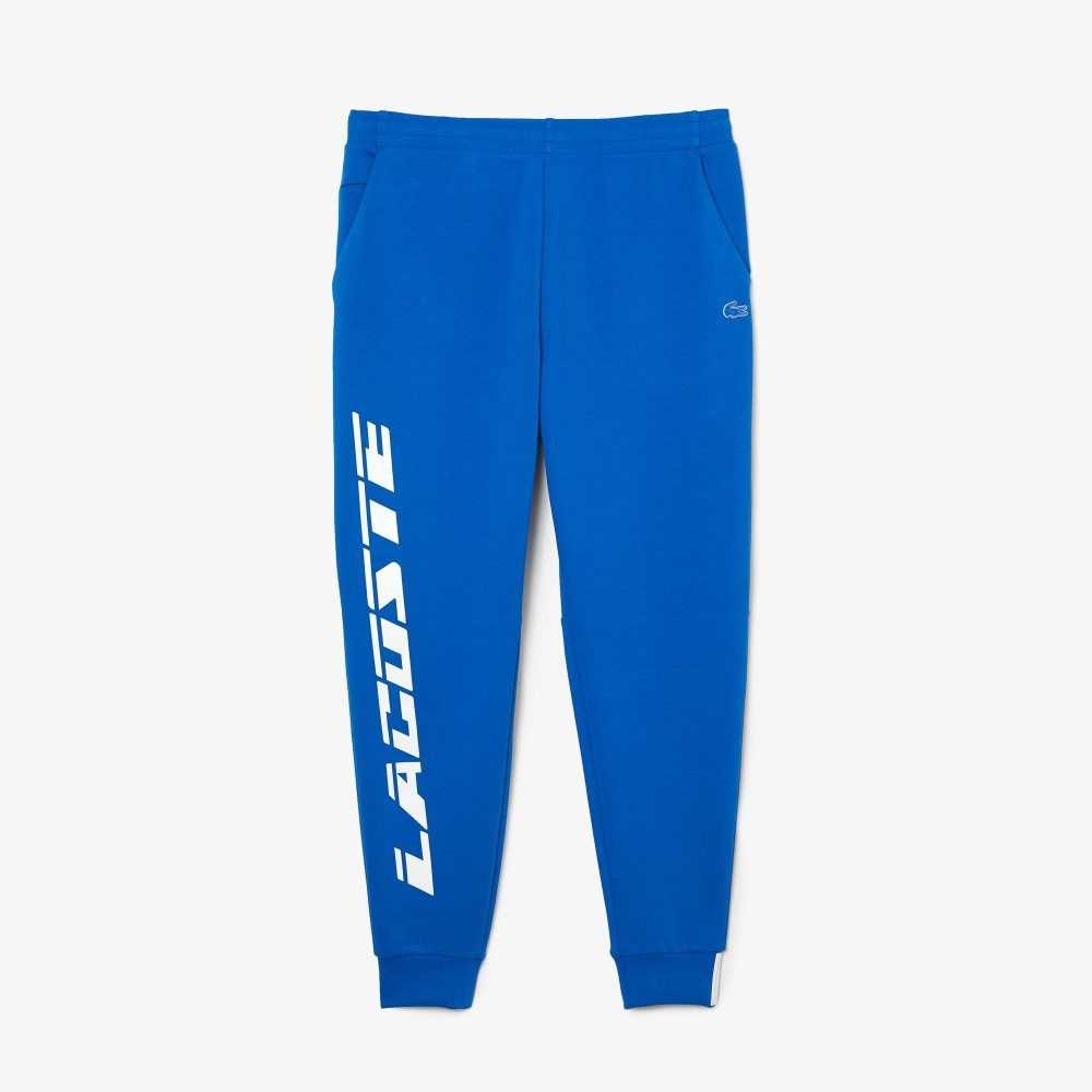 Lacoste Slim Fit Branded Trackpants Blue | GDN-684027