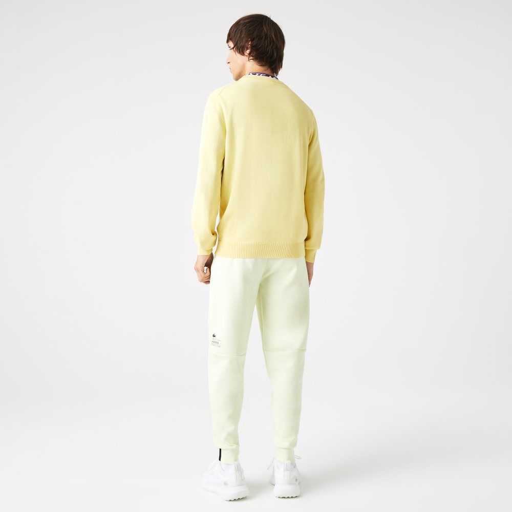 Lacoste Slim Fit Branded Trackpants Yellow | KAN-652970