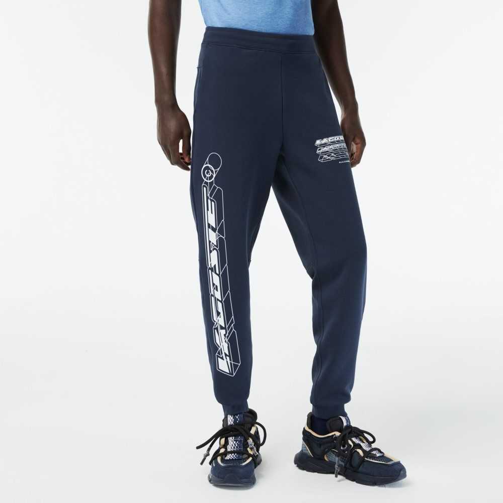 Lacoste Slim Fit Track Pants Blue | DKY-869723