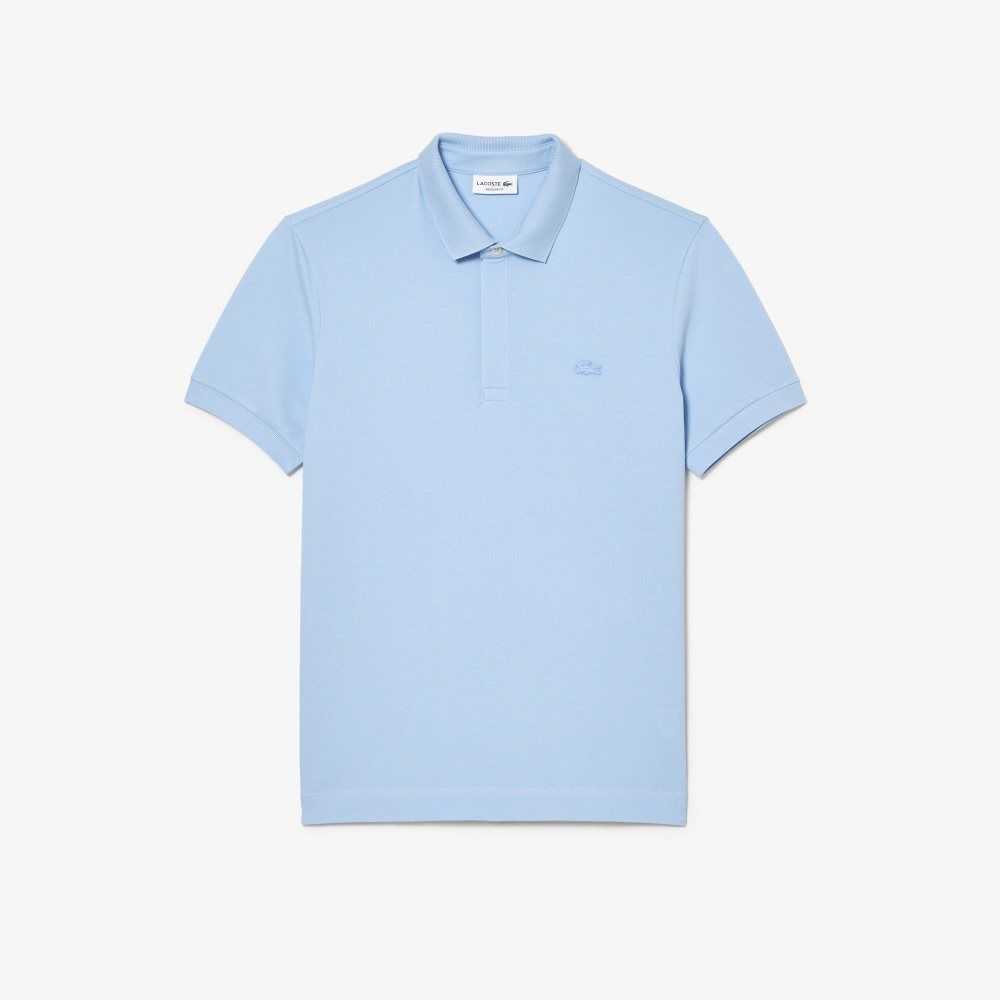 Lacoste Smart Paris Polo Stretch Cotton Blue | AJM-653798