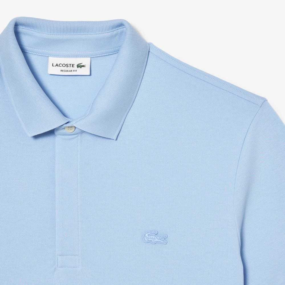 Lacoste Smart Paris Polo Stretch Cotton Blue | AJM-653798