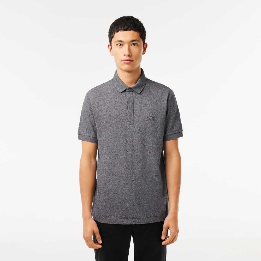 Lacoste Smart Paris Polo Stretch Cotton Grey Chine | DCN-125830