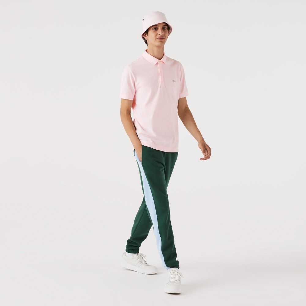 Lacoste Smart Paris Polo Stretch Cotton Light Pink | EDO-271938