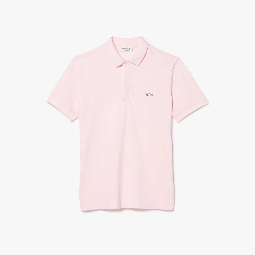 Lacoste Smart Paris Polo Stretch Cotton Light Pink | EDO-271938