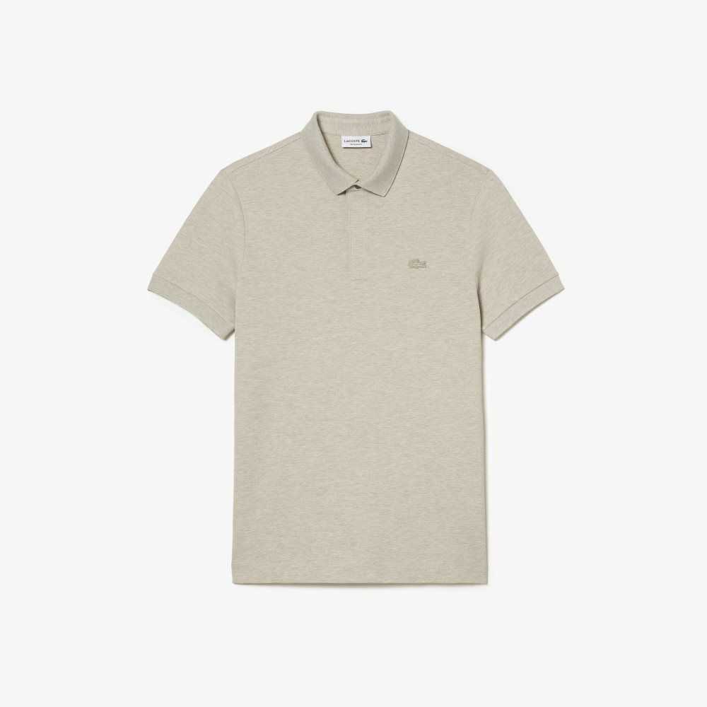 Lacoste Smart Paris Polo Stretch Cotton Beige | FWD-154239