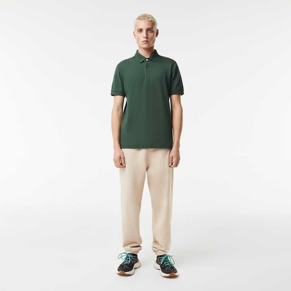 Lacoste Smart Paris Polo Stretch Cotton Green | KUB-120734