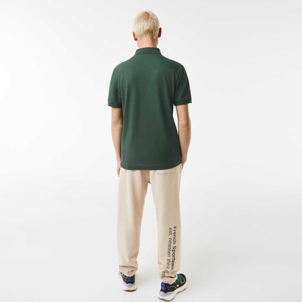 Lacoste Smart Paris Polo Stretch Cotton Green | KUB-120734