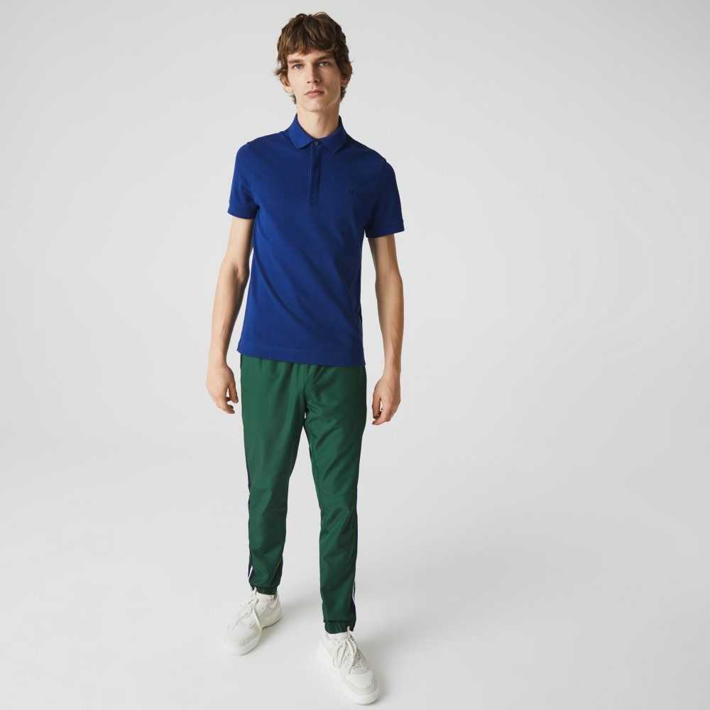 Lacoste Smart Paris Polo Stretch Cotton Navy Blue | QLV-713960