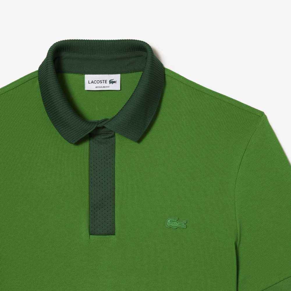 Lacoste Smart Paris Polo with cotton Petit Pique Green | JWM-419703