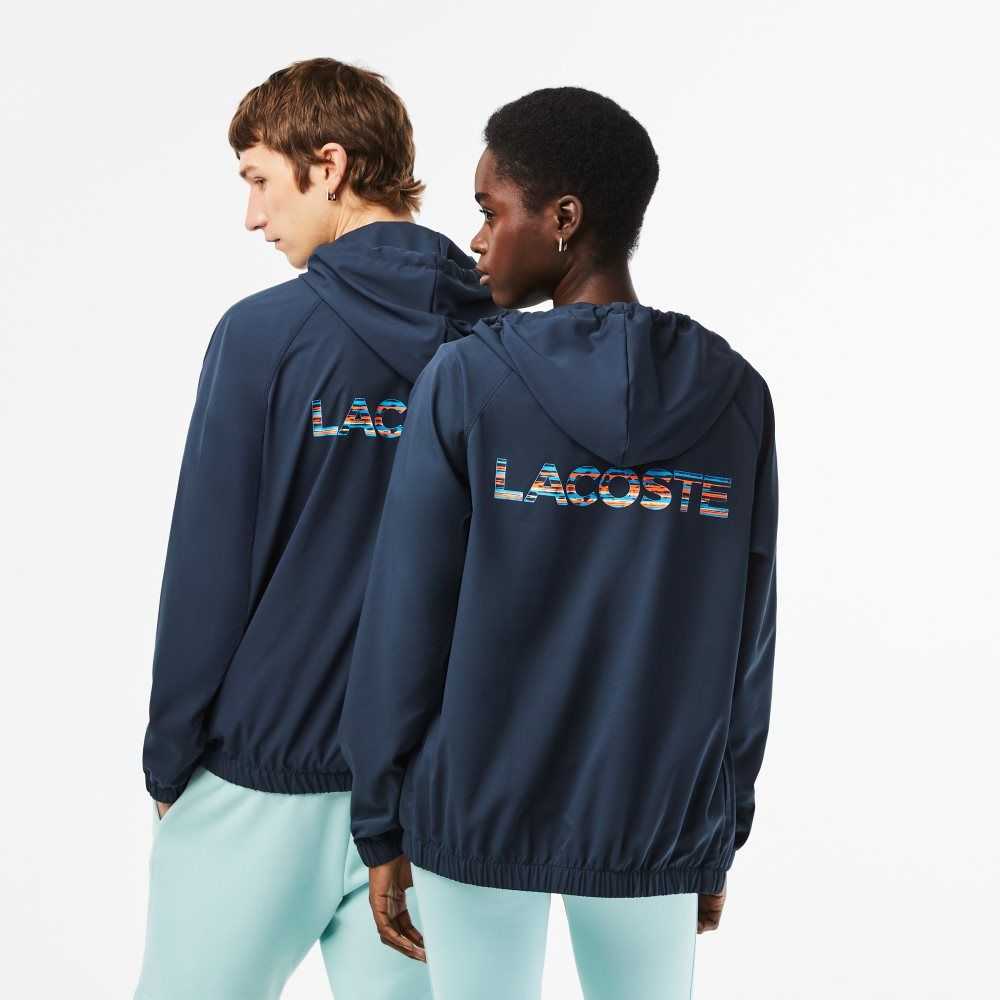 Lacoste Sport Miami Open Edition Jacket Blue | DTG-781053