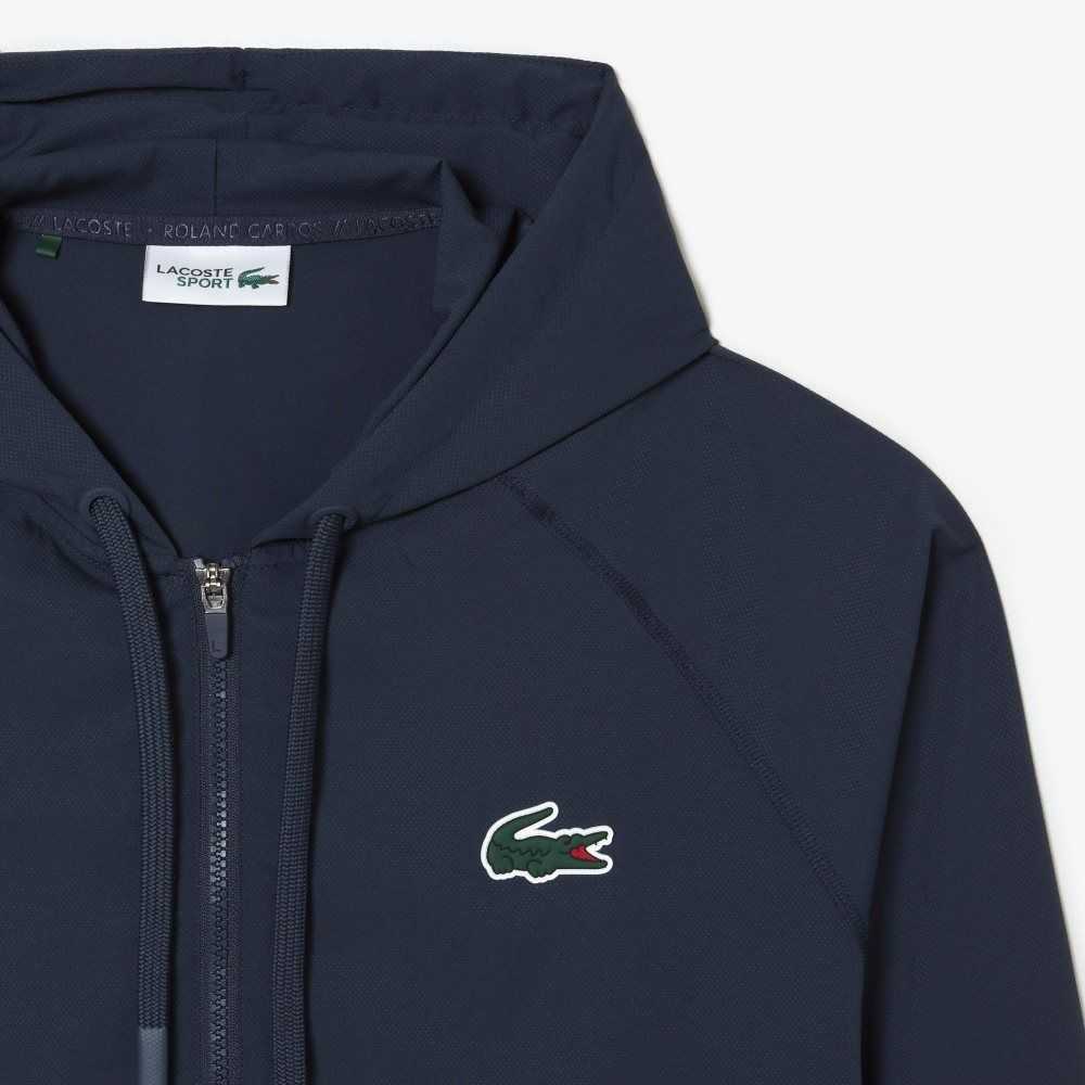 Lacoste Sport Miami Open Edition Jacket Blue | DTG-781053