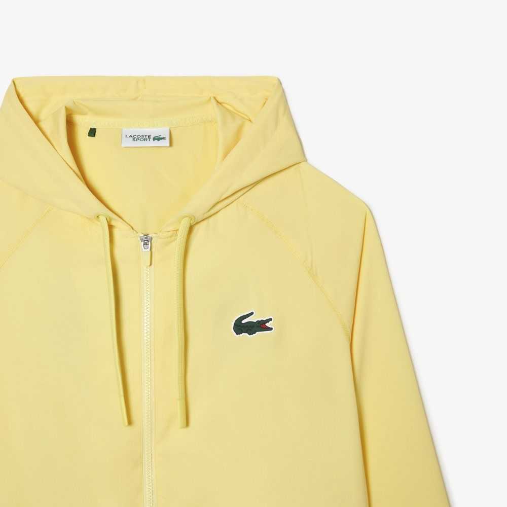 Lacoste Sport Miami Open Edition Jacket Yellow | IGB-584069