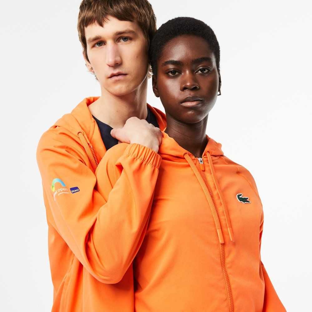 Lacoste Sport Miami Open Edition Jacket Orange | OCG-248073