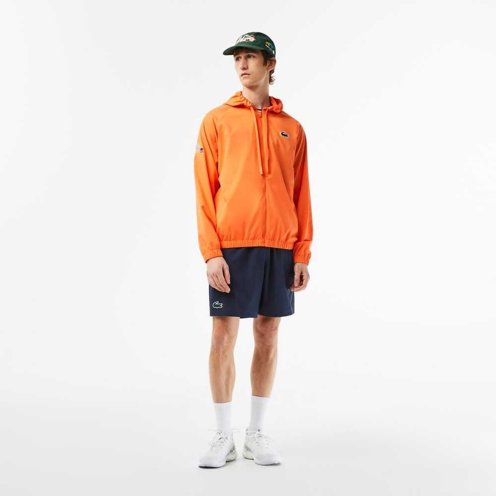 Lacoste Sport Miami Open Edition Jacket Orange | OCG-248073