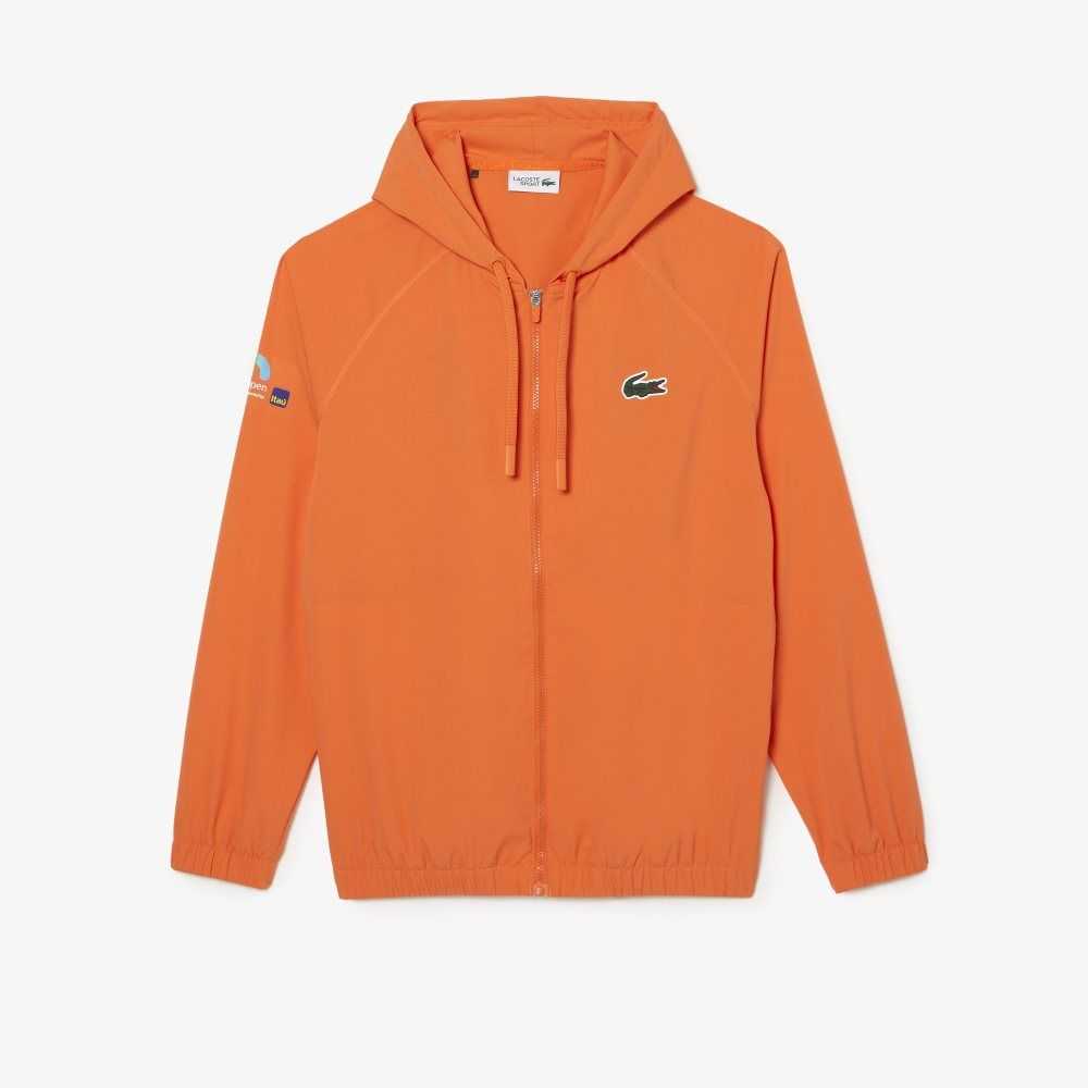 Lacoste Sport Miami Open Edition Jacket Orange | OCG-248073