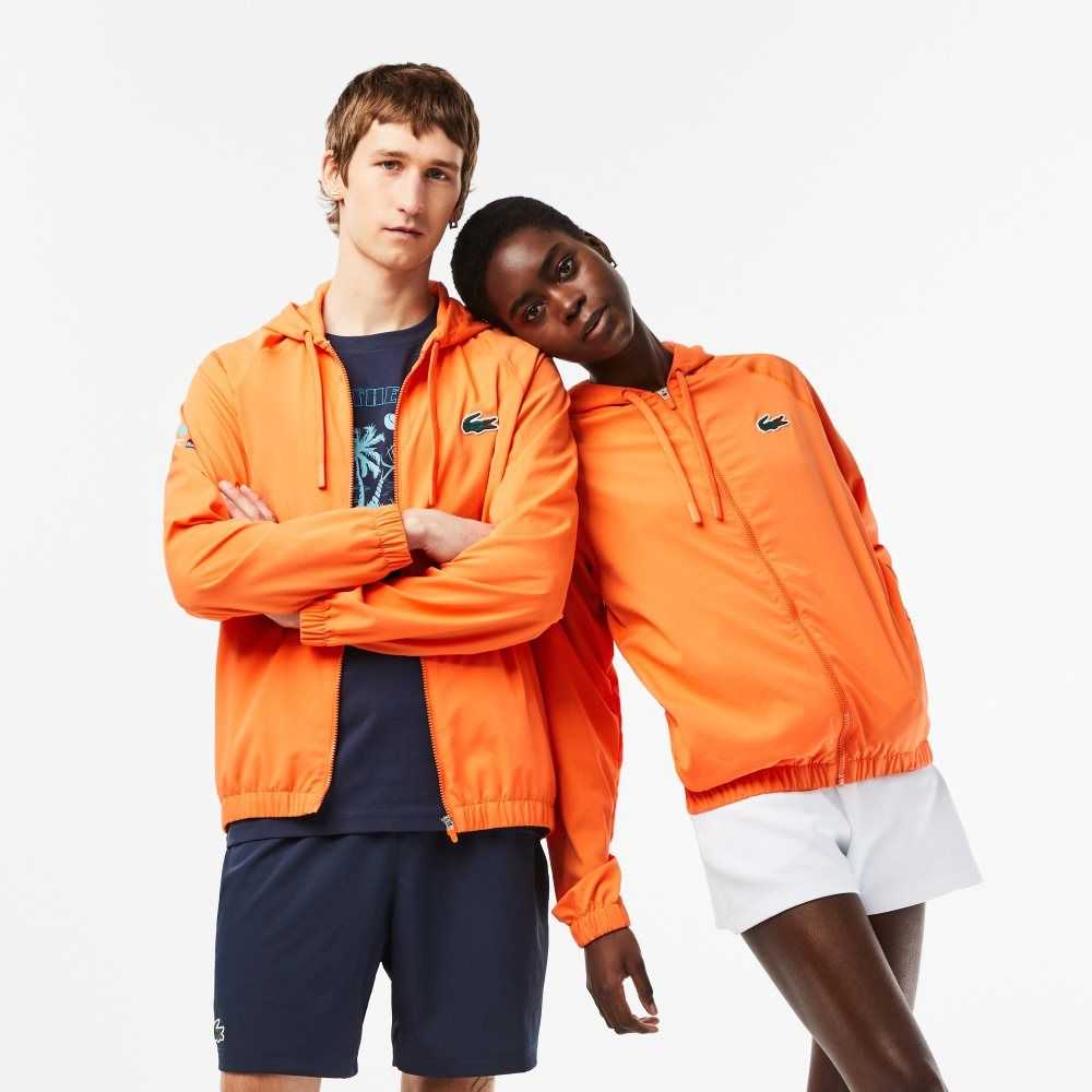 Lacoste Sport Miami Open Edition Jacket Orange | OCG-248073