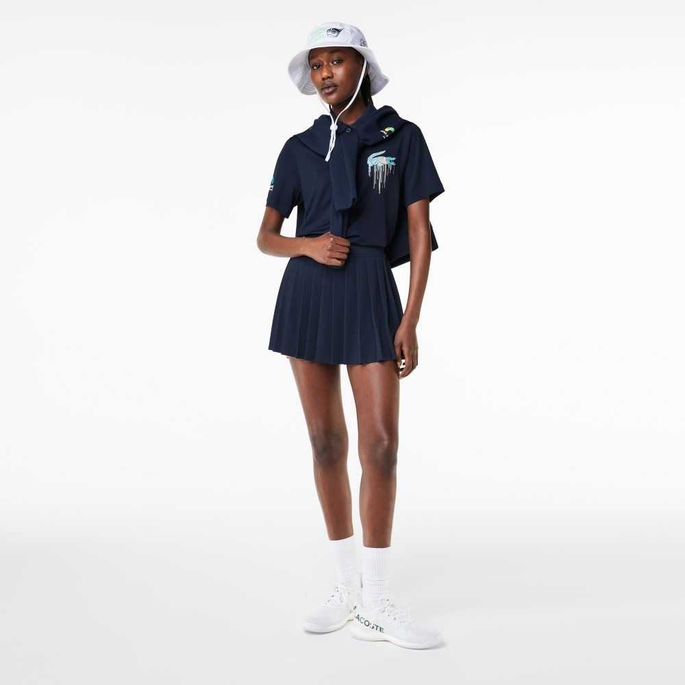 Lacoste Sport Miami Open Edition Polo Blue | JSK-320548