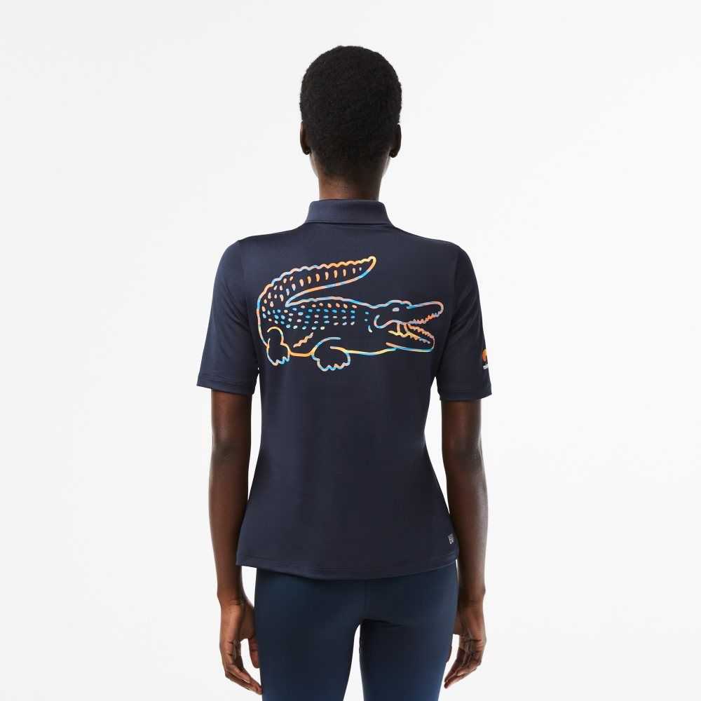 Lacoste Sport Miami Open Edition Polo Blue | QMU-361258