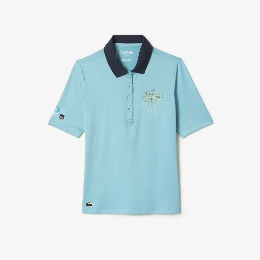 Lacoste Sport Miami Open Edition Polo Mint | EHJ-905721