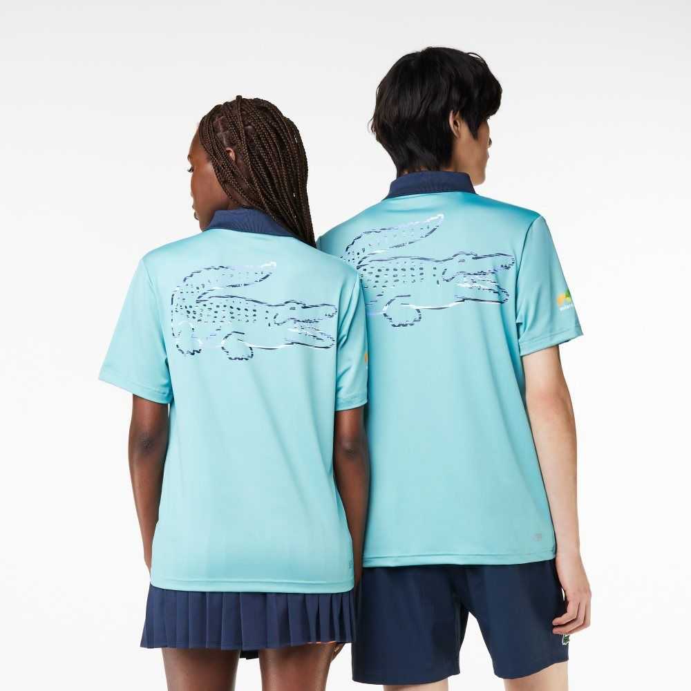 Lacoste Sport Miami Open Edition Polo Mint | SDI-725186