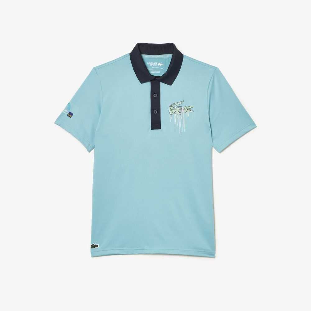 Lacoste Sport Miami Open Edition Polo Mint | SDI-725186