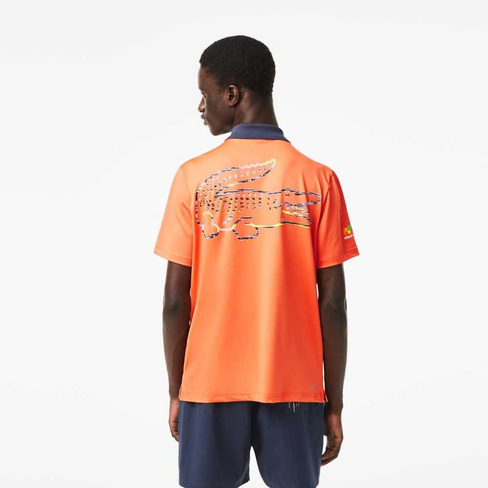 Lacoste Sport Miami Open Edition Polo Orange | FRG-506328