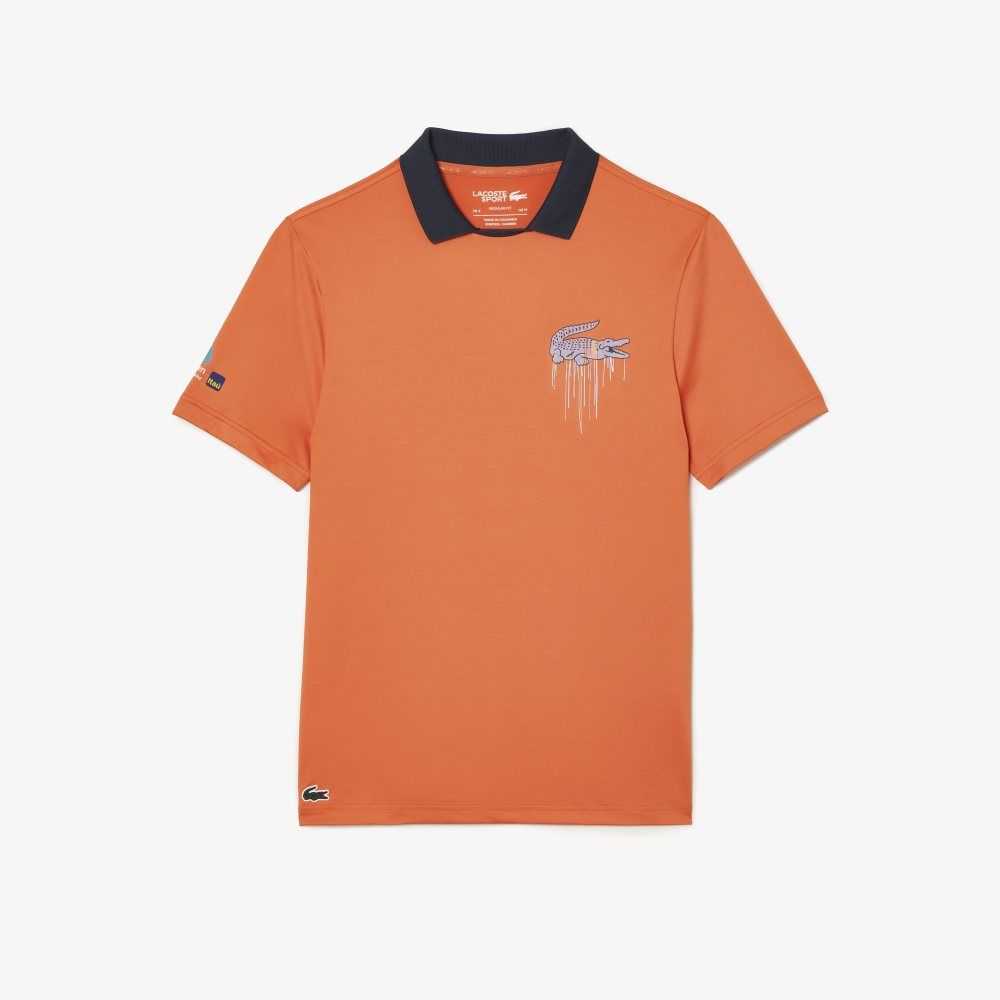 Lacoste Sport Miami Open Edition Polo Orange | FRG-506328