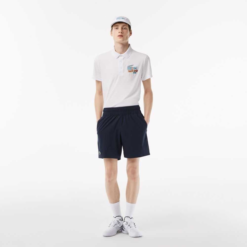 Lacoste Sport Miami Open Edition Shorts Blue | WCV-512647